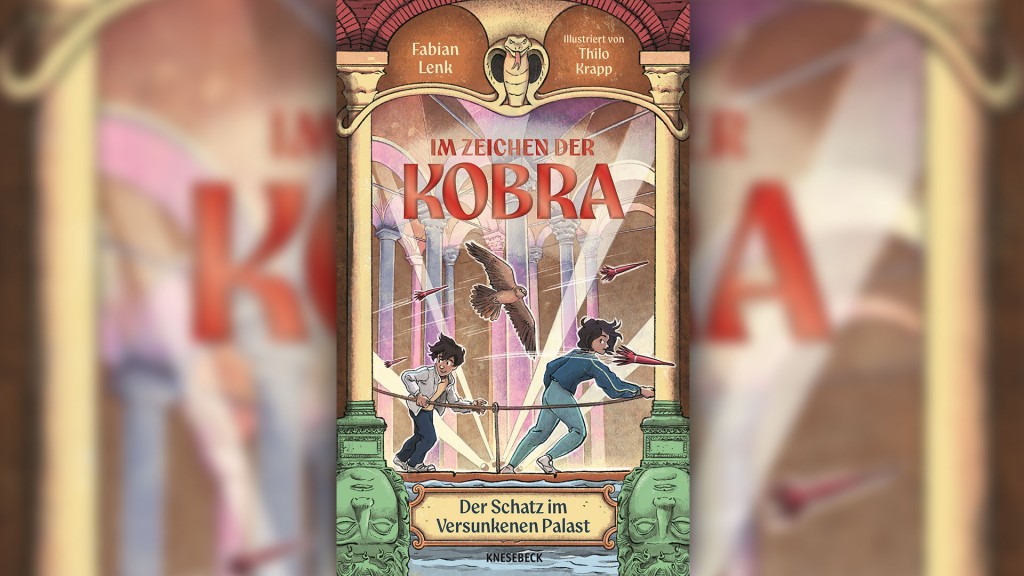 Bochcover: Fabian Lenk  – Im Zeichen der Kobra, Band 2: Der Schatz im versunkenen Palast