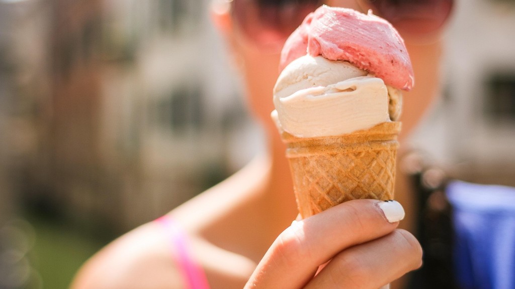 Eis in der Tüte