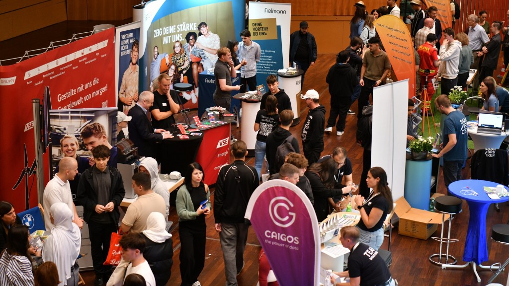 Ausbildungsplatzmesse „Zukunft zum Anfassen“