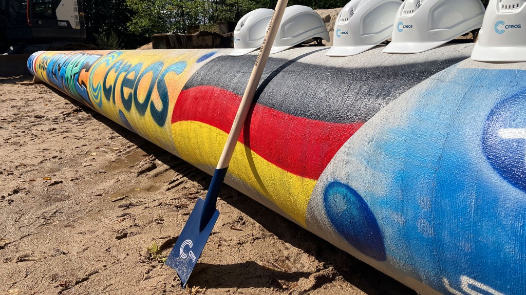Foto: Wasserstoffleitung der Firma Creos