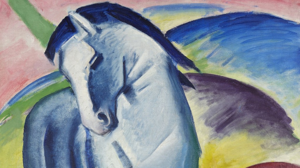 Blaues Pferd von Franz Marc