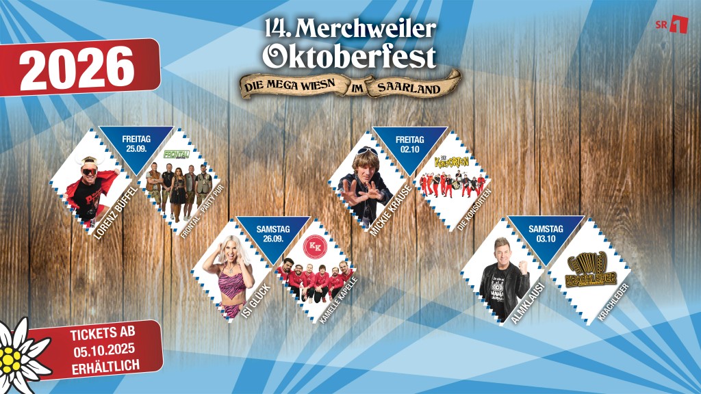 Oktober Fest in Merchweiler Plakat