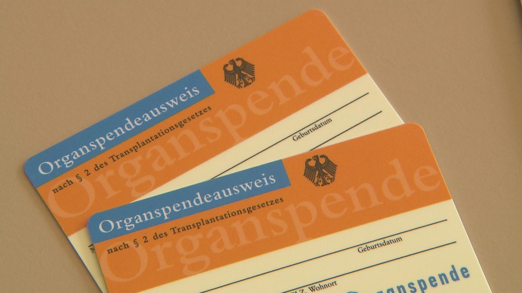 Organspendeausweis