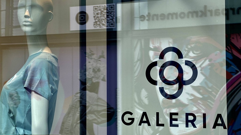 Schriftzug Galeria