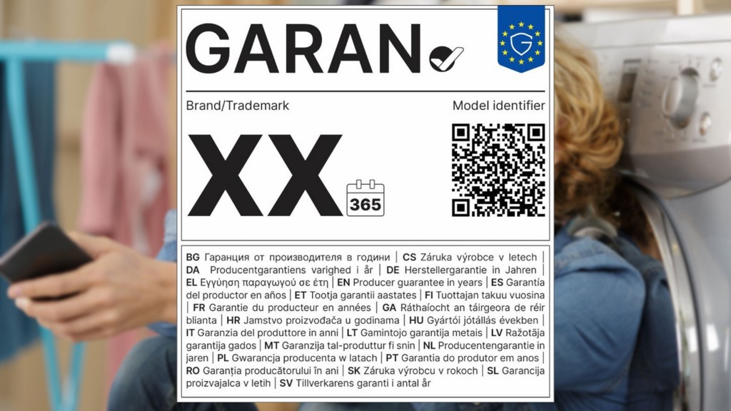 Das Gewährleistungslabel/ GARAN-Label