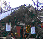 Stand auf dem Wiebelskirchener Weihnachtsmarkt