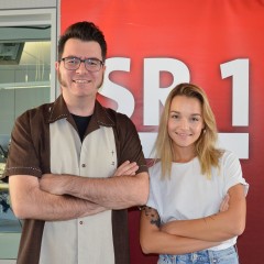 Abendrot-Moderator Thomas Marx mit Lotte