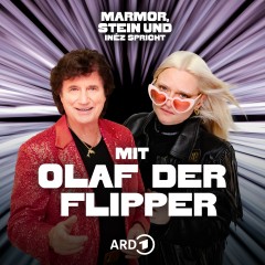 Olaf der Flipper und Inéz im Schlagerpodcast 