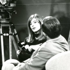 Françoise Hardy beim SR in den 60ern