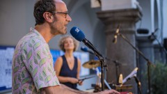 Romain Lemire mit Myriam Gastebois
